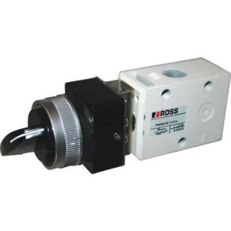 ROSS CONTROLS ROSS® Pneumatic Selector Switch Valve D1223B1SLB, 1/8" BSPP D1223B1SLB